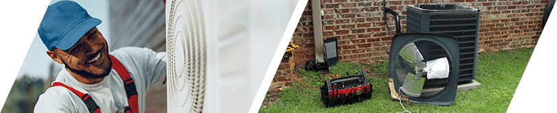 Installer Working on AC Unit