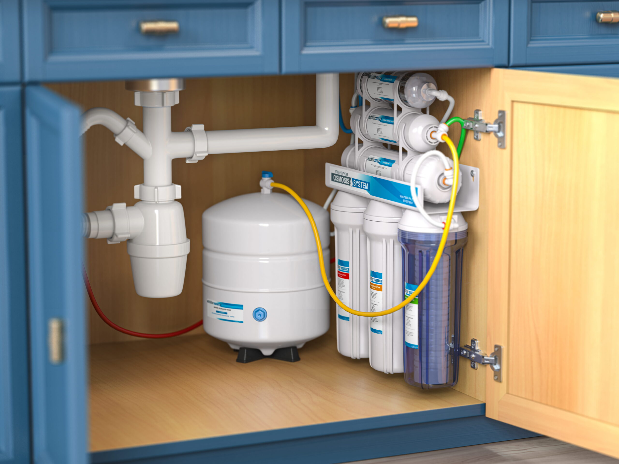 Reverse Osmosis Water System Under Sink