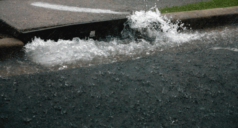 Water Surging Sewer Drain